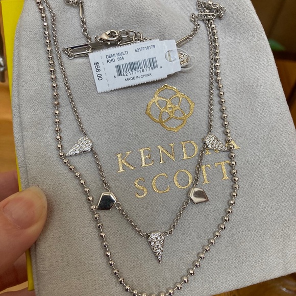 Demi Multi Necklace Kendra Scott NWT - Picture 3 of 3